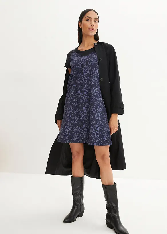 John Baner JEANSWEAR Jerseykleid, Bedruckt