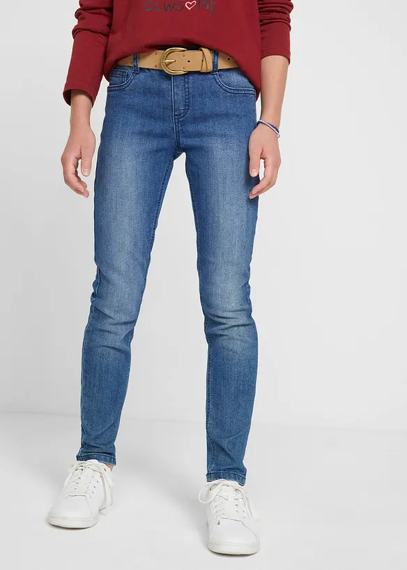 John Baner JEANSWEAR Mädchen Jeans, Skinny Fit