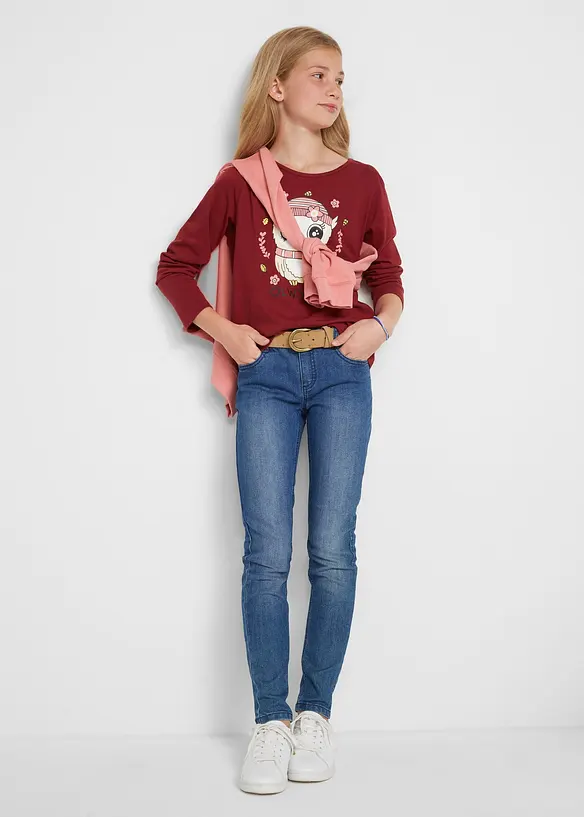 John Baner JEANSWEAR Mädchen Jeans, Skinny Fit