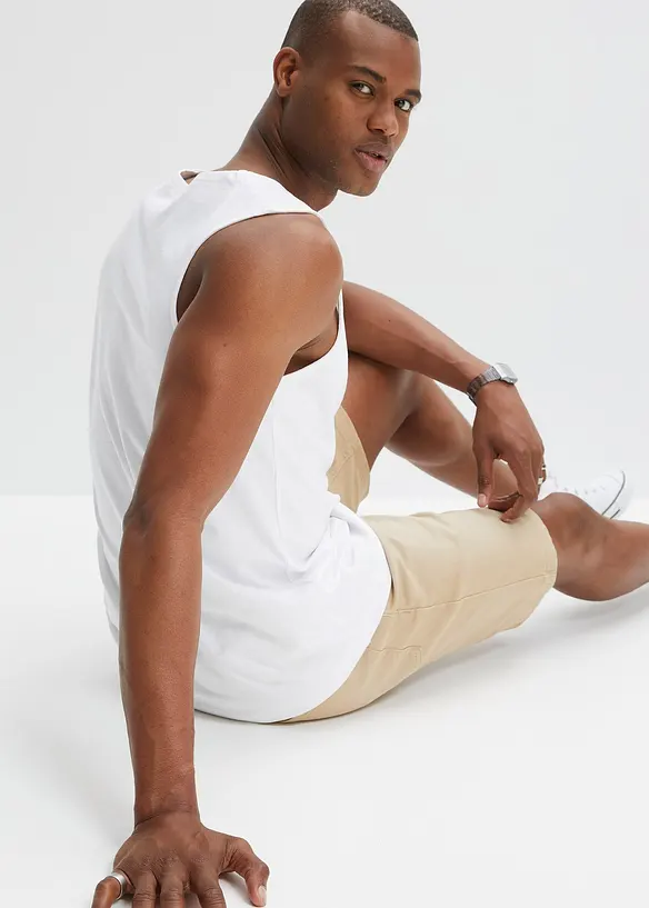 John Baner JEANSWEAR Muskel-Shirt Mit Schnürung