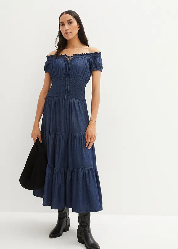 John Baner JEANSWEAR Sommer-Carmen-Kleid