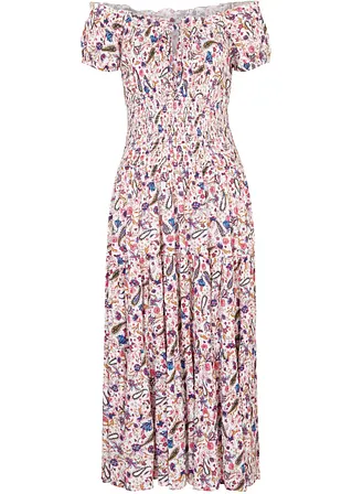 John Baner JEANSWEAR Sommer-Carmen-Kleid