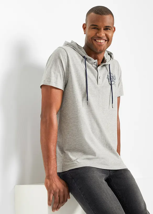 John Baner JEANSWEAR T-Shirt Mit Kapuze