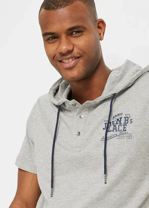 John Baner JEANSWEAR T-Shirt Mit Kapuze