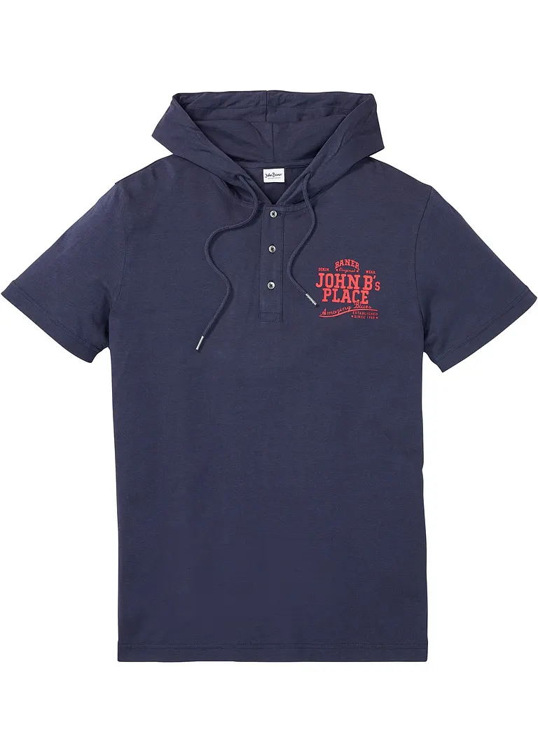 John Baner JEANSWEAR T-Shirt Mit Kapuze