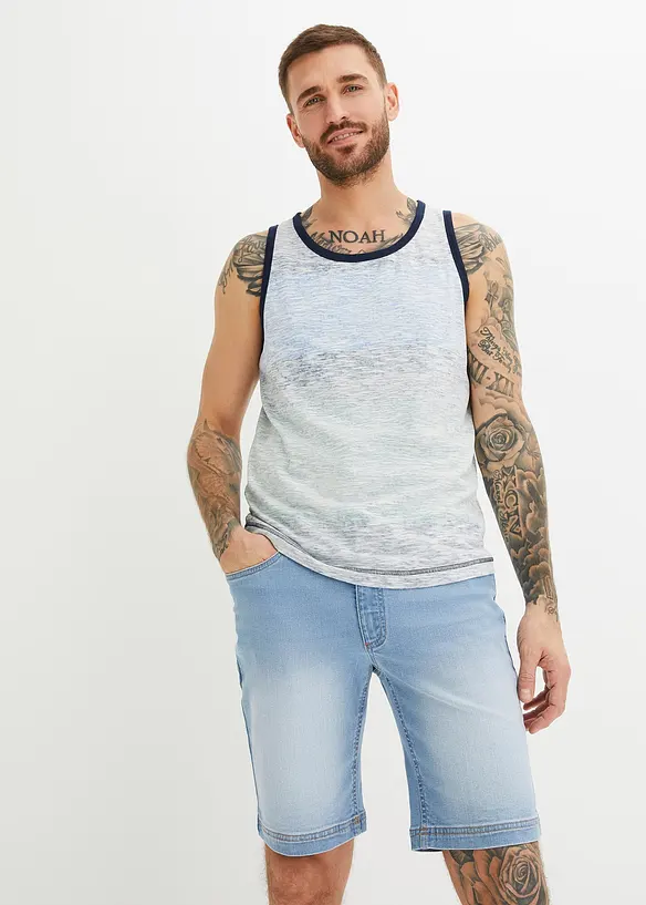 John Baner JEANSWEAR Tanktop Aus Bio-Baumwolle
