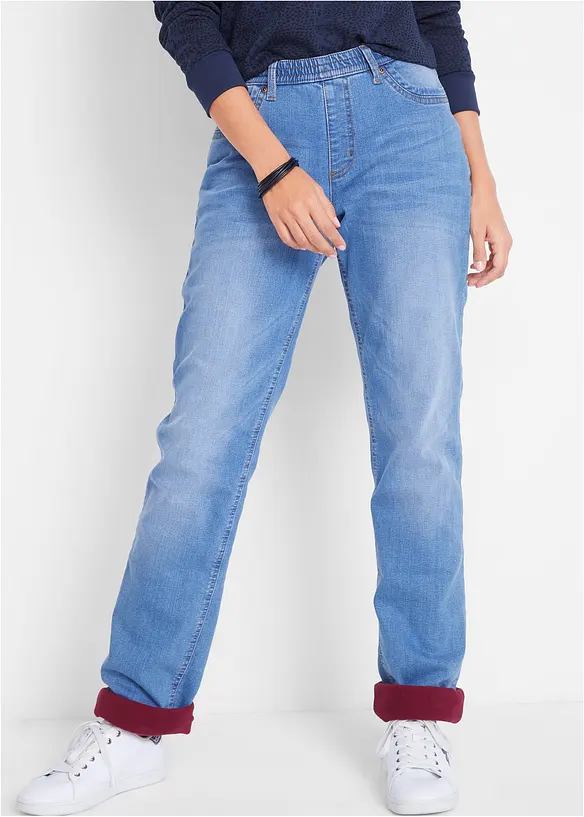 John Baner JEANSWEAR Thermo-Schlupf-Jeans