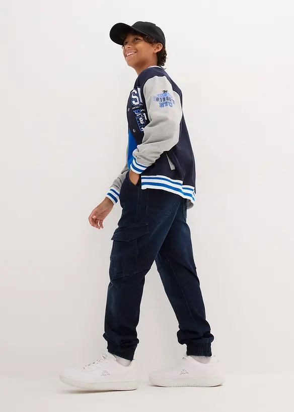 John Baner JEANSWEAR Jungen Jeans Mit Cargotaschen, Regular Fit