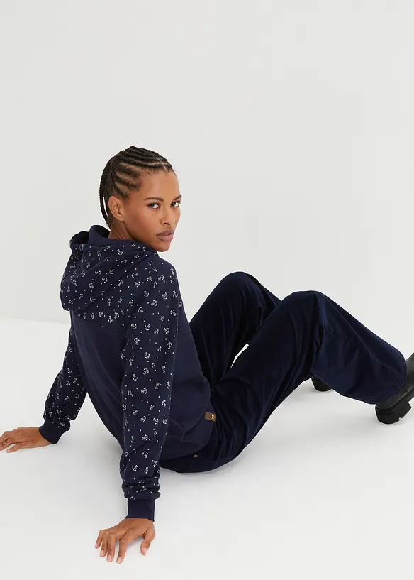 Bpc Bonprix Collection Kapuzensweatshirt Mit Reißverschluss