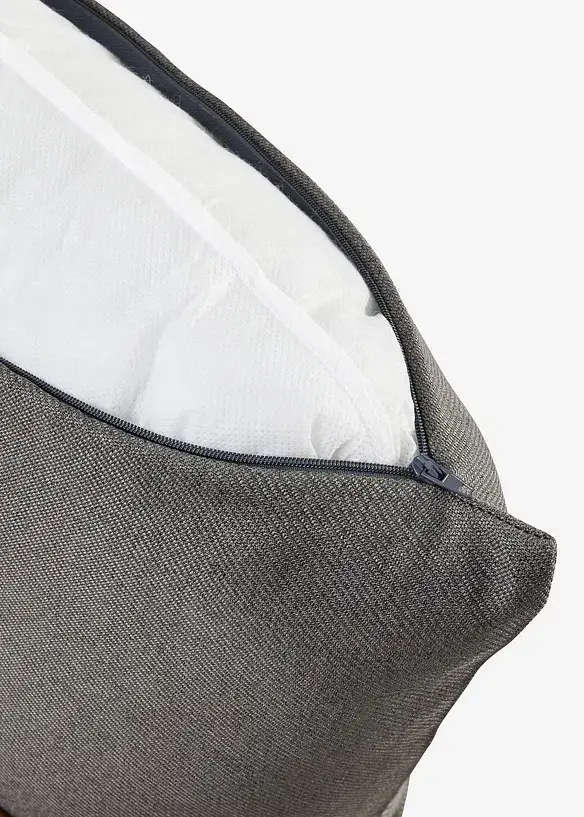 Bpc Living Bonprix Collection Kissenhülle Mit Struktur Mit Füllung (1er Pack)
