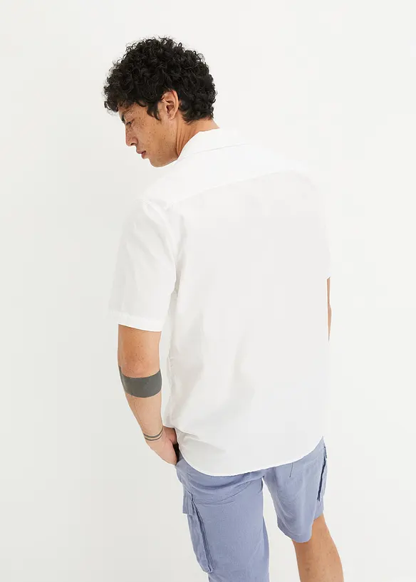 Bonprix Kurzarmhemd Mit Resortkragen Und Aus Bio Baumwolle