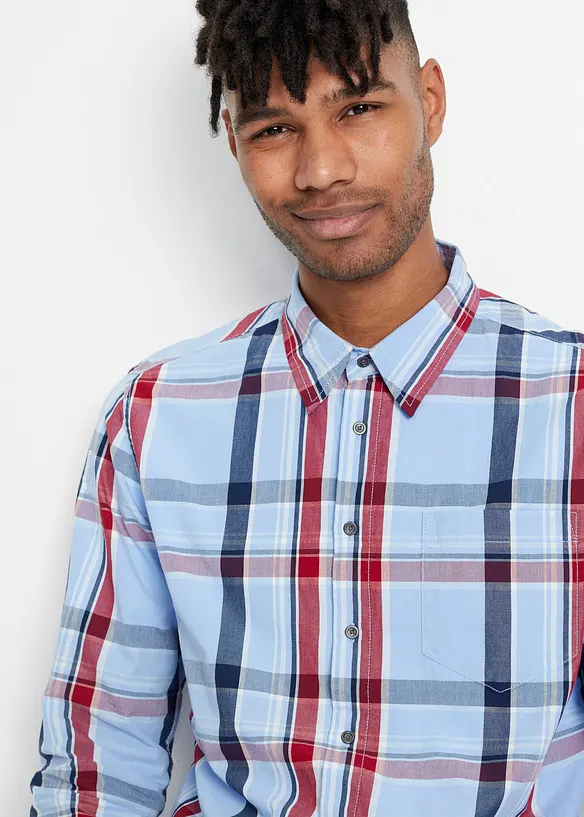 John Baner JEANSWEAR Langarmhemd Mit Komfortschnitt