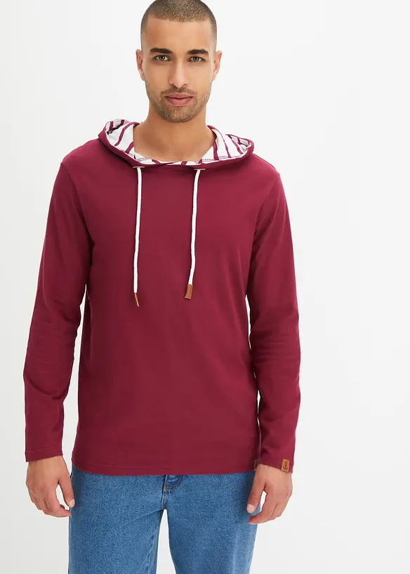 Bpc Bonprix Collection Langarmshirt Aus Reiner Bio-Baumwolle