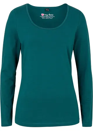 bpc bonprix collection Langarmshirt mit Rundhalsausschnitt