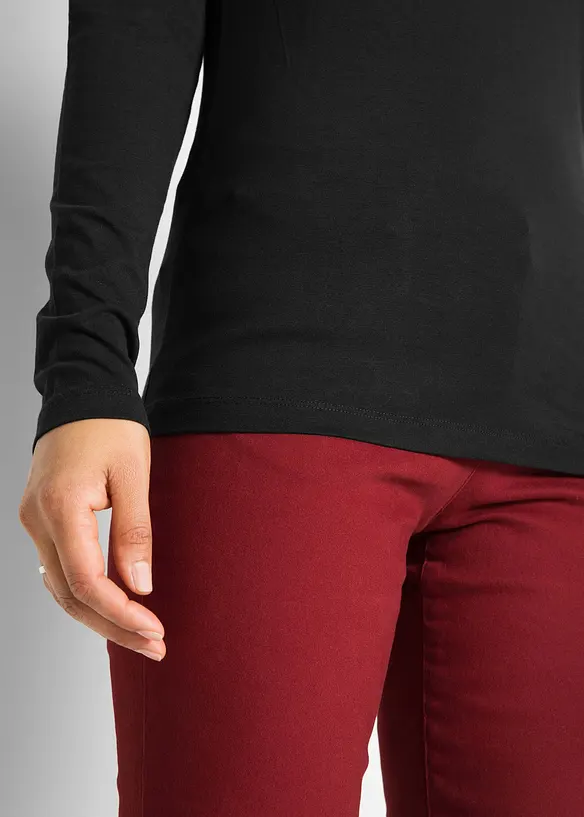 Bpc Bonprix Collection Langarmshirt Mit Rundhalsausschnitt