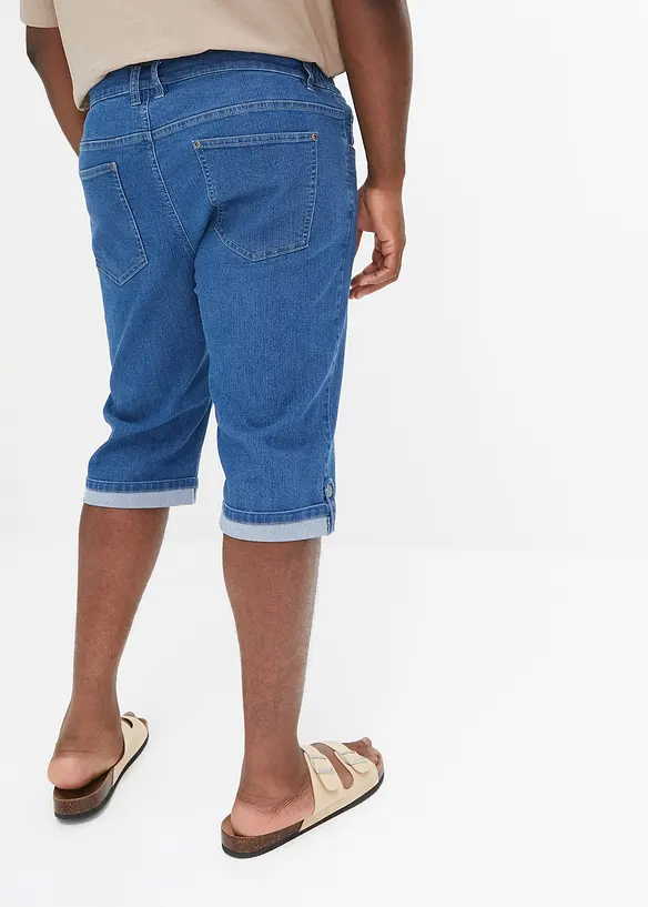 John Baner JEANSWEAR Long-Jeans-Bermuda Mit Bequembund, Regular Fit