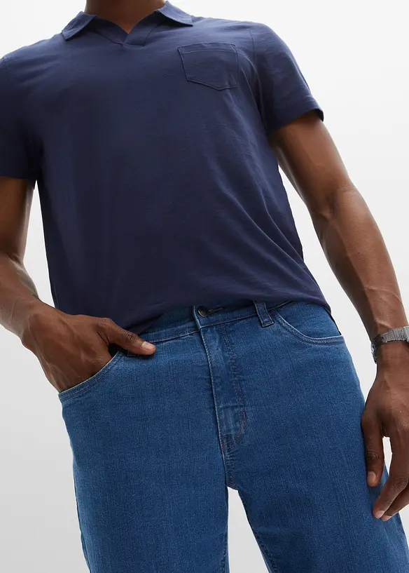 John Baner JEANSWEAR Long-Stretch-Jeans-Bermuda, Regular Fit (2er Pack)