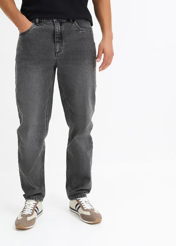 John Baner JEANSWEAR Loose Fit Stretch-Jeans, Straight