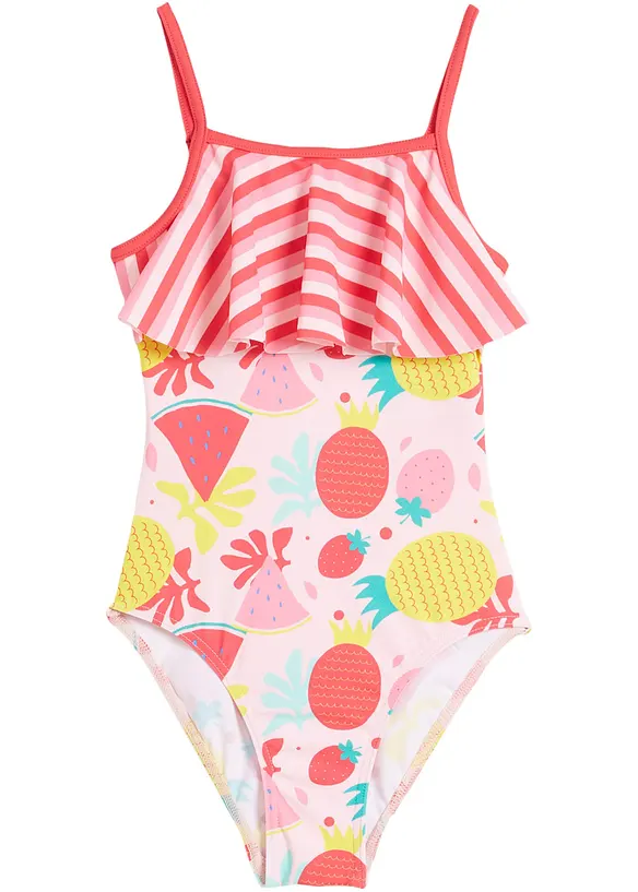 Bpc Bonprix Collection Mädchen Badeanzug Aus Recyceltem Polyamid