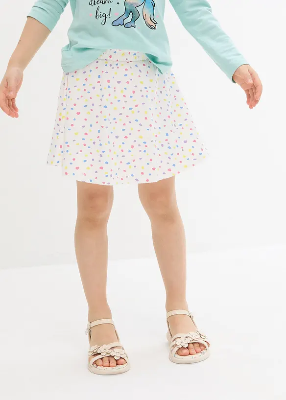 Bpc Bonprix Collection Mädchen Jerseyrock Mit Integrierter Radler Mit Bio-Baumwolle