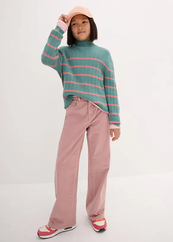 Bpc Bonprix Collection Mädchen Rippen-Strickpullover