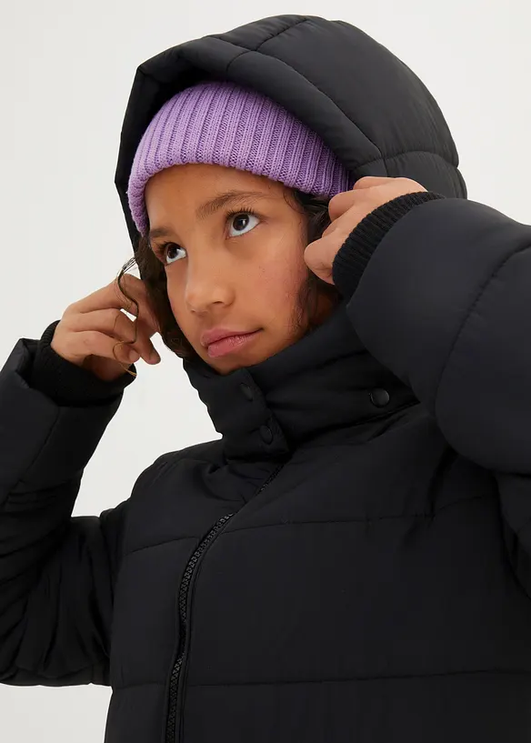 Bpc Bonprix Collection Mädchen Stepp-Mantel Mit Abnehmbarer Kapuze