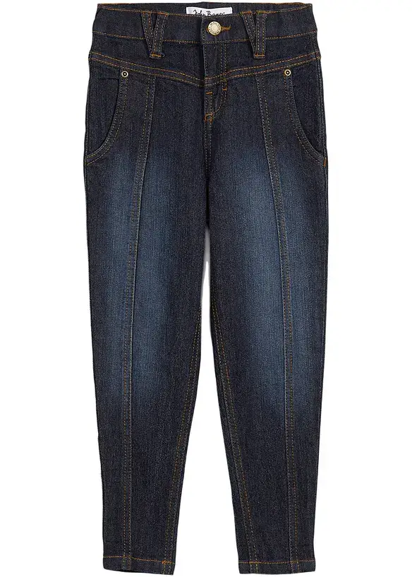 John Baner JEANSWEAR Mädchen Stretch-Jeans, Tapered mit Bio-Baumwolle