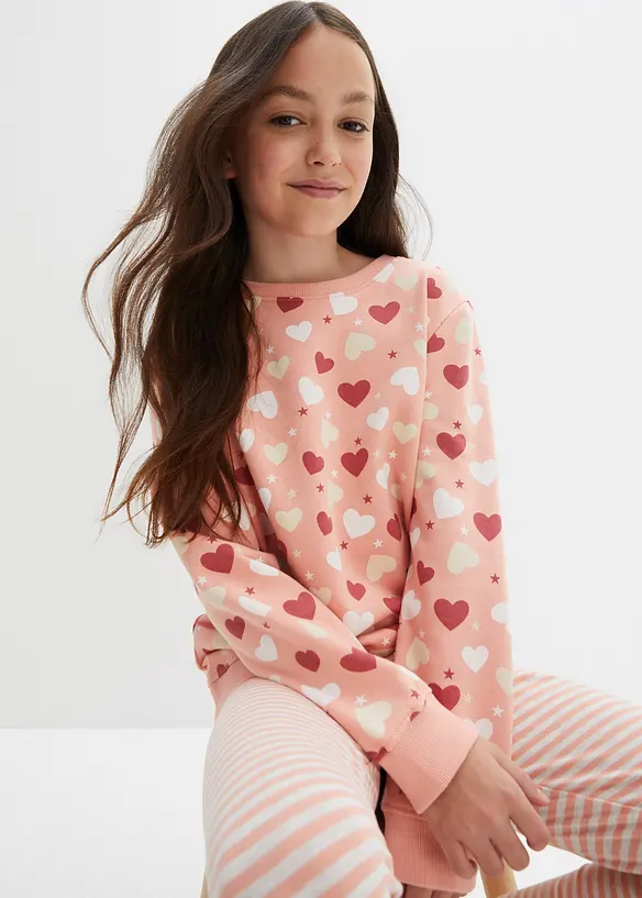 Bpc Bonprix Collection Mädchen Sweatshirt Mit Bio-Baumwolle (2er Pack)