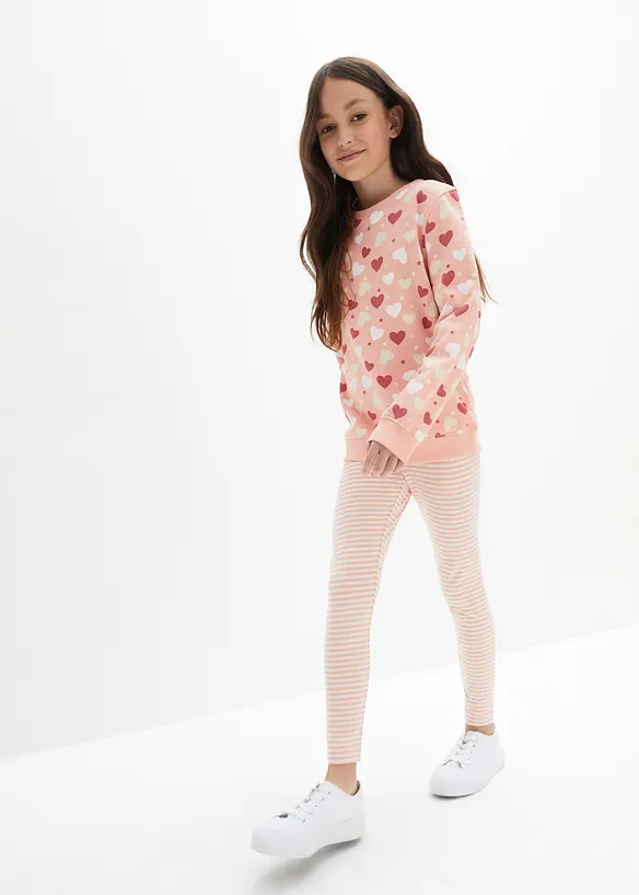 Bpc Bonprix Collection Mädchen Sweatshirt Mit Bio-Baumwolle (2er Pack)