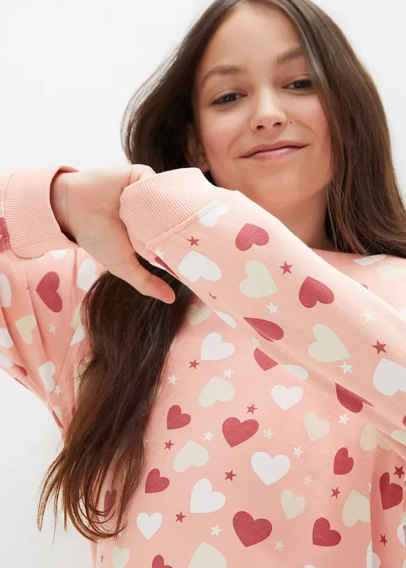 Bpc Bonprix Collection Mädchen Sweatshirt Mit Bio-Baumwolle (2er Pack)