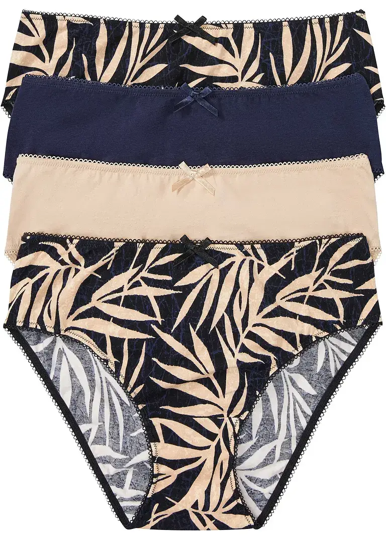 bpc bonprix collection Maxislip mit Bio-Baumwolle (4er Pack)