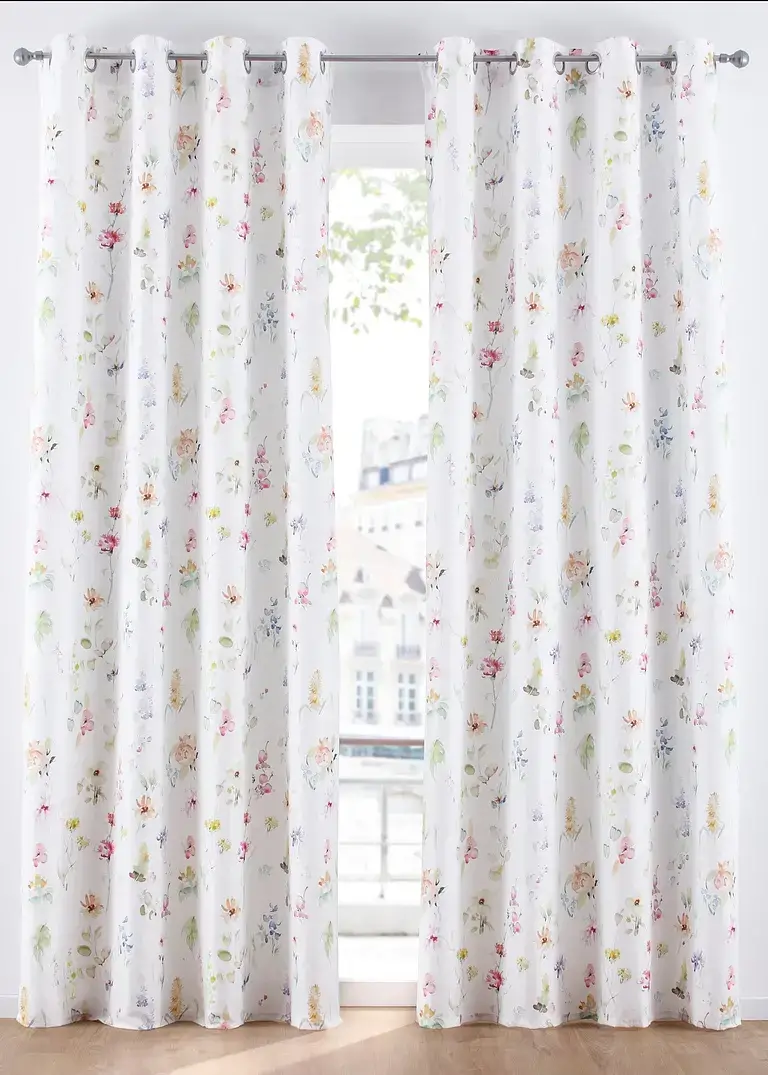 Bonprix Microfaser Vorhang Mit Recyceltem Polyester (1er Pack)