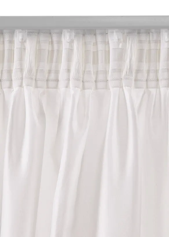 Bonprix Microfaser Vorhang Mit Recyceltem Polyester (1er Pack)