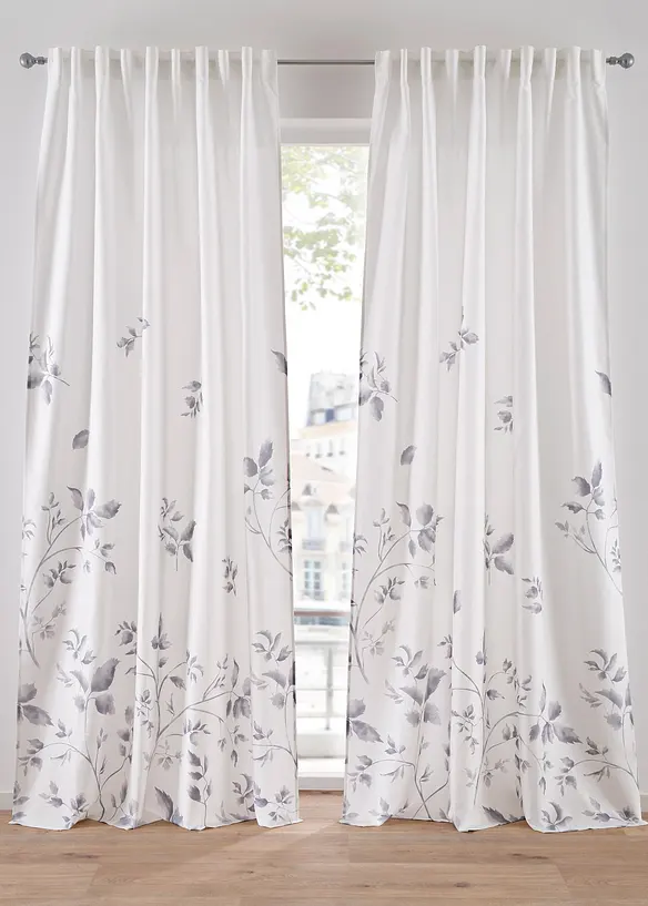 Bonprix Microfaser Vorhang Mit Recyceltem Polyester (1er Pack)