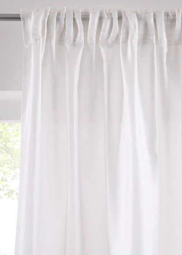 Bonprix Microfaser Vorhang Mit Recyceltem Polyester (1er Pack)