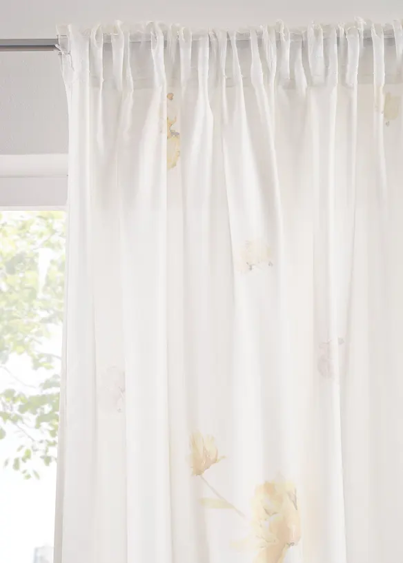 Bpc Living Bonprix Collection Microfaser Vorhang Mit Recyceltem Polyester (1er Pack)