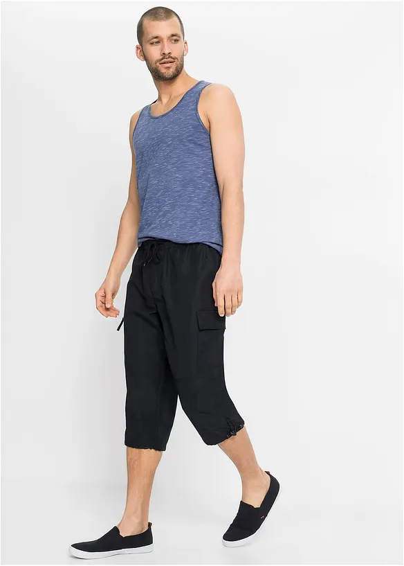 Bonprix Mikrofaser 3/4-Hose Mit Komfortschnitt, Regular Fit