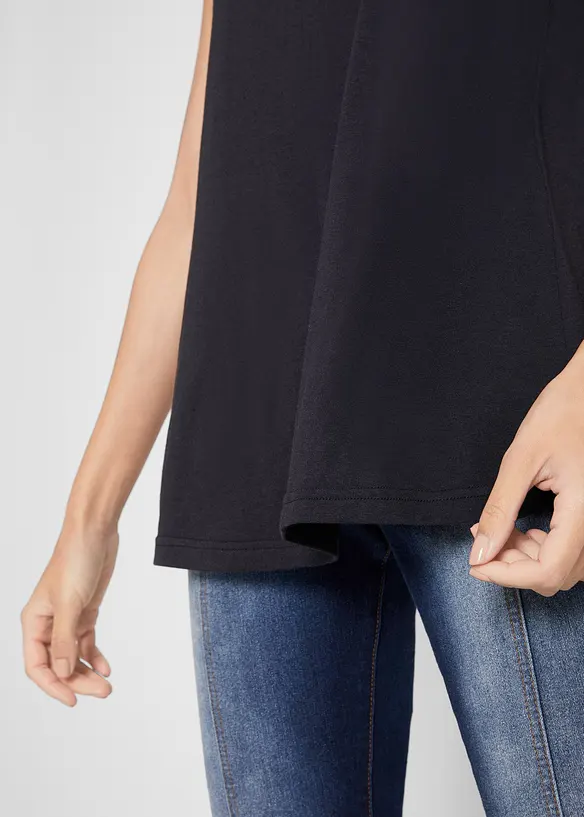 Bpc Bonprix Collection Nachhaltiges Long-Top Mit Rundhals