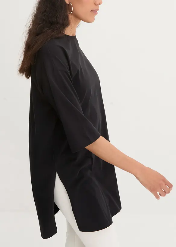 Bpc Bonprix Collection Oversize Longshirt Mit Seitenschlitzen