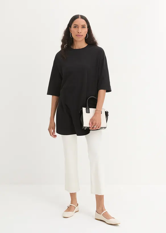 Bpc Bonprix Collection Oversize Longshirt Mit Seitenschlitzen
