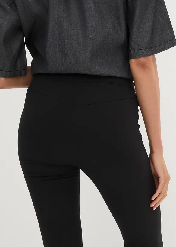 Bpc Bonprix Collection Oversize Stretch-Jeansbluse, Halbarm