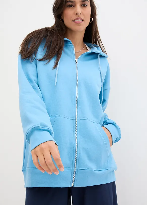 Bpc Bonprix Collection Oversized Sweatjacke Mit Kapuze