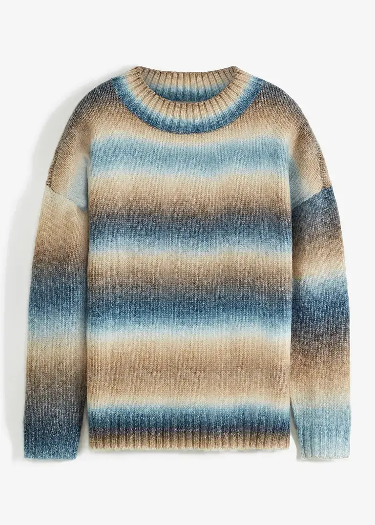 bpc bonprix collection Pullover mit Farbverlauf und Wollanteil