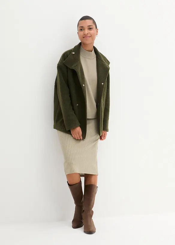 Bpc Bonprix Collection Punto Di Roma Rock Mit Bequembund, Wadenlang