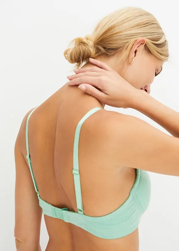 Bonprix Push-up-BH Mit Bügel Mit Bio-Baumwolle (2er Pack)