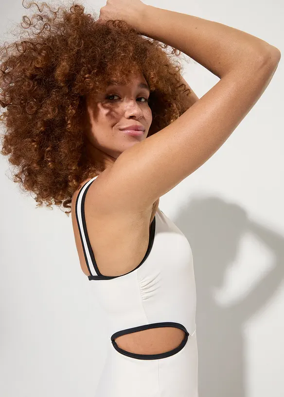 RAINBOW Badekleid Aus Recyceltem Polyamid