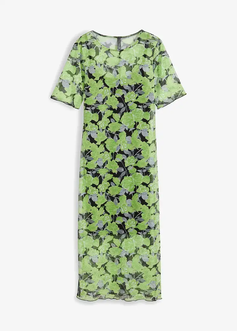 RAINBOW Bedrucktes Midikleid