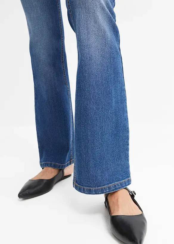 RAINBOW Flared Jeans Low Waist