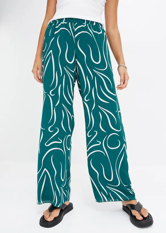 RAINBOW Fließende Hose Mit Druck