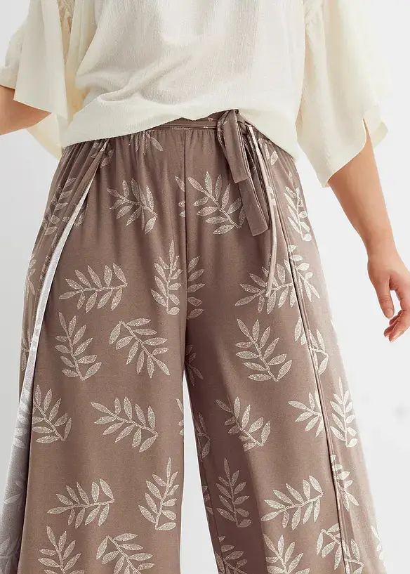 RAINBOW Hose In Wickeloptik Aus Jerseycrepe